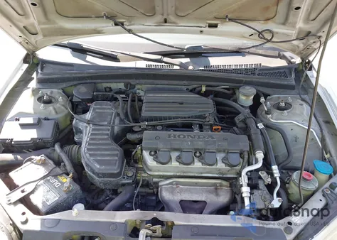 2003 Honda Civic Lx из США, поврежденный, VIN 2HGES165X3H573000